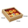 XINHPKGG 20 Pcs Pie Boxes 10x10x2.5 Inch: Kraft Bakery Boxes
