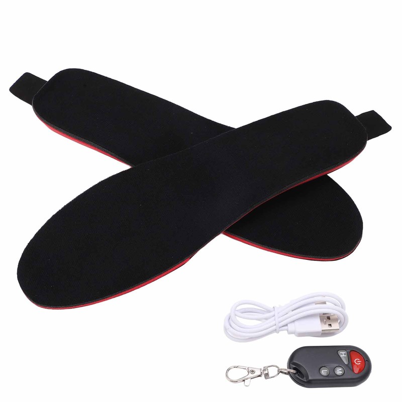 Heated Insoles DIY Cuttable Smart Remote Control USB Rechargeable Electric