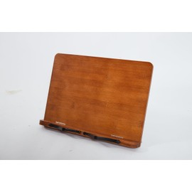 Bamboo Reading Stand Reading Stand Multi-Functional Adjustable Book Clip for Students Reading Books Test Over Bookshelf Reading Books on Bookshelf Cookbook Rack Music Stand