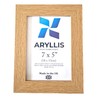 Aryllis 7x5 Photo Frame, French Oak, Free Standing and Wall