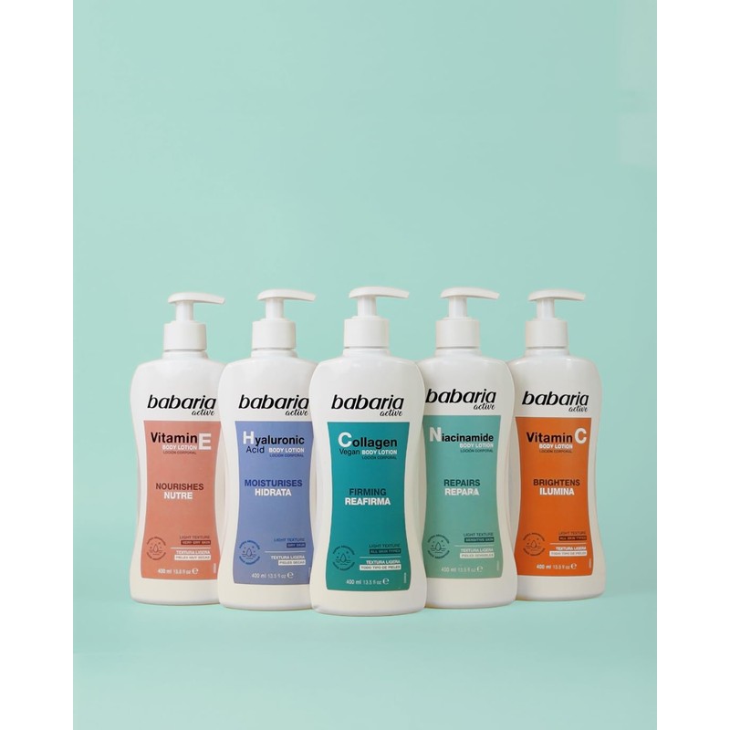 Babaria Körpercreme mit Vitamin E | Body Milk 400 ml