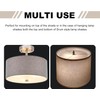 Awclub Lampshade Diffuser, 15" Diameter Round Diffuser Lamp Shade for