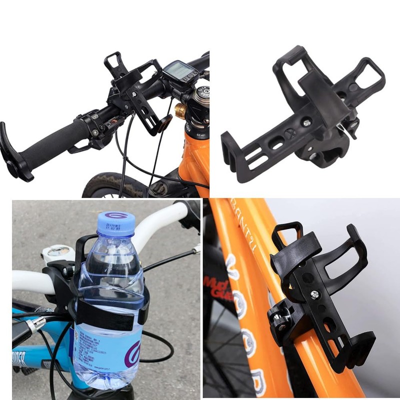 Bicycle Water Bottle Holder, 360 Degree Adjustable Bicycle Water Bottle