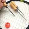 Racket Stringing Awl, Portable Stainless Steel Badminton Racket Stringing Awl