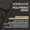 40 Pound Midnight Black DOMINATOR Polymeric Sand with Revolutionary Ceramic