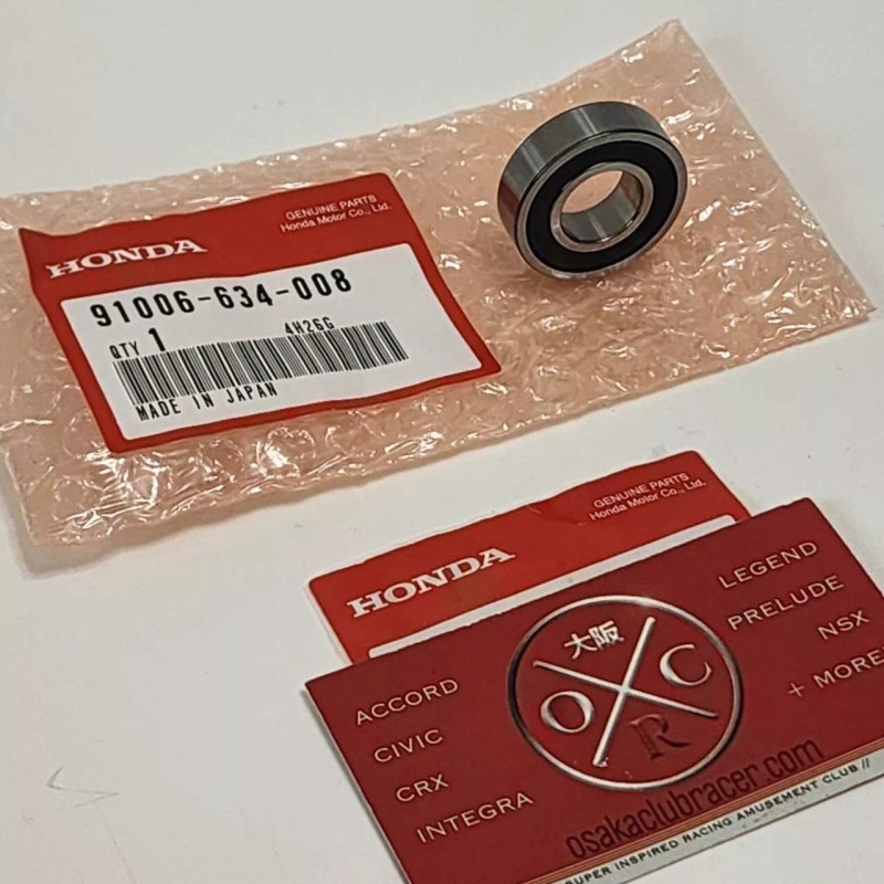 Honda Genuine OEM Honda Clutch Pilot Bearing 91006-634-008 New 88-91