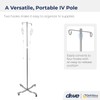 Drive Medical Drive Medical Economy Removable Top I. V. Pole,