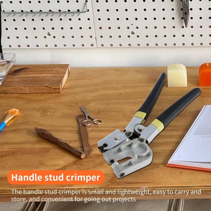 CCJZBCAU Stud Crimper Pliers 10inch Aluminum Alloy Keel Pliers Punch