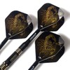 CUESOUL Black Scorpion Deluxe Steel Tip Dart Set, 20g F2002-L