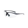 Crossfire Eyewear Radians Clear Sniper Safety Glasses, Scratch-Resistant, Wraparound