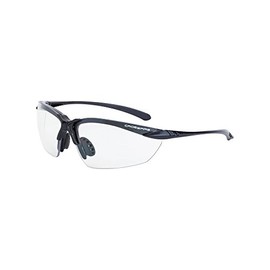 Crossfire Eyewear Radians Clear Sniper Safety Glasses, Scratch-Resistant, Wraparound