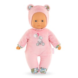 Corolle - My Cuddly Toy, Pti'Heart, Bear, Pink, 30 cm, from 9 Months, 9000100700