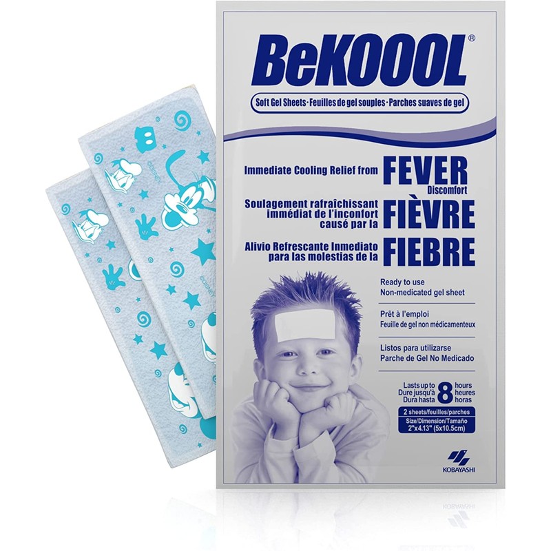 Be Koool: Kids 8 Hour Soft Gel Sheets w/Cooling Relief