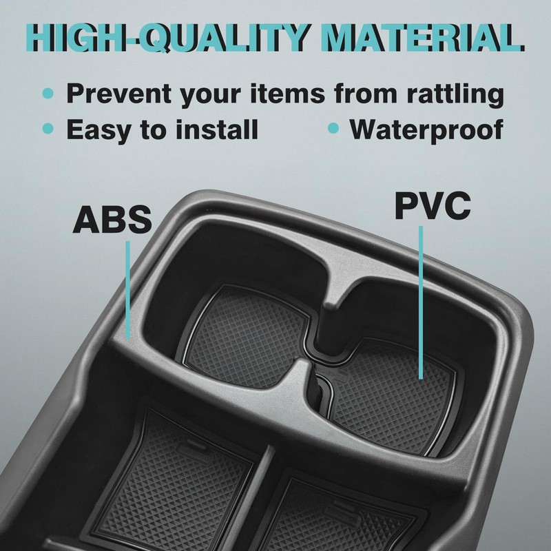 BestEvMod Lower Center Console Organizer Tray Compatible with Kia EV6