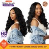 Sensationnel Curls Kinksandco Kinkyedges Wig - Kinky Loose Wand Curl