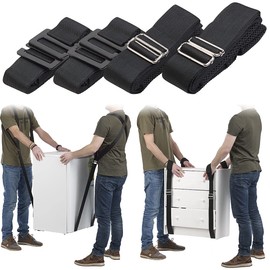 AGT Furniture Carrying Straps: Double Carry Strap for 2 People, Maximum Load 360 kg, with Bag (Carrying Aid, Washing Machine Carrying Aid, Heavy Carrying Aids)