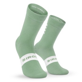 S1 Cycling Socks for Men and Women, Ergonomic Design, High Compression, olive green
