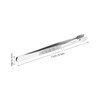 DECHOUS Tweezers for Stamps, Stainless Steel, Multi-purpose, Flat Point, Precision