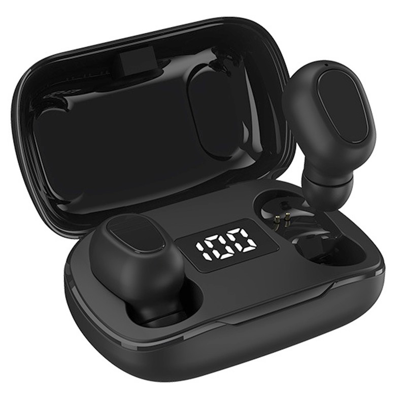 L21Pro Digital Display Wireless Bluetooth 5.0 Earphone InEar Binaural Sports