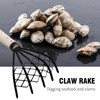 Vkinman 2 Pcs Claw Rake Clam Scraper Tool for Beach