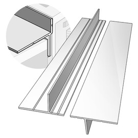 Silicone Stove Gap Covers Folding,25 Inches Stove Gap Filler 2pcs,Kitchen Sealing Strip Between Electric Stove,Countertop,Oven Spacer White