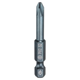 sourcing map #2 Phillips Screwdriver Bit PH2 1/4" Hex Shank 2" (50mm) Long 0.2" Rod Magnetic Cross Head Drill Bits S2 Steel Industrial Screw Driver Bit for Electric Power Tools, Blue