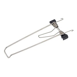 Racktime 70000-02-10 Clampit Spring Flap for Lightit Models, Stainless Steel, Diameter: 10 mm, A: 70 mm