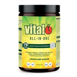 Vital Greens All-in-One Lemon Ginger 120gm
