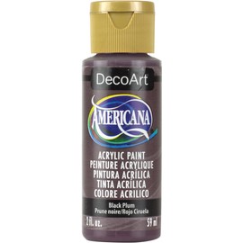 DecoArt Americana Acrylic Multi-Purpose Paint, Black Plum