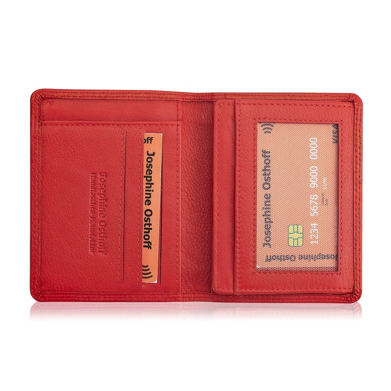Josephine Osthoff ID Case ID Card Holder Portrait Format Leather