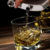 2 Pieces Stainless Steel Hip Flask, 6 oz Hip Flask,