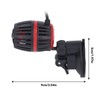 Aquarium Wave Maker Pump, 12V Quiet Aquarium Single Powerhead Pump,