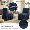 Armless Chair Cover Dorm Accent Chair Cover Chair Slipcovers with