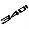 1pc 340i Number Letter Rear 3D Trunk Lid Car Badge