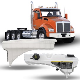 YUANJUFITT ‎603-5403 Engine Coolant Reservoir Tank Radiator for Kenworth T600 T660 T800 W900/Peterbilt 348 365 367 377 382 384 385 386 388 389 Coolant Tank Truck Accessories Antifreeze Reservoir Tank