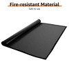 MUXHEL Fireproof Mat, 120 x 76 cm Grill Mat, Floor