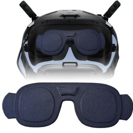 CLKE With DJI Neo DJI Avata 2 Goggles N3 Lens Protector Protective Case Accessory for DJI Goggles N3, black