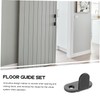jojofuny 2 Sets Swing Stopper Door Gap Blocker Sliding Closet