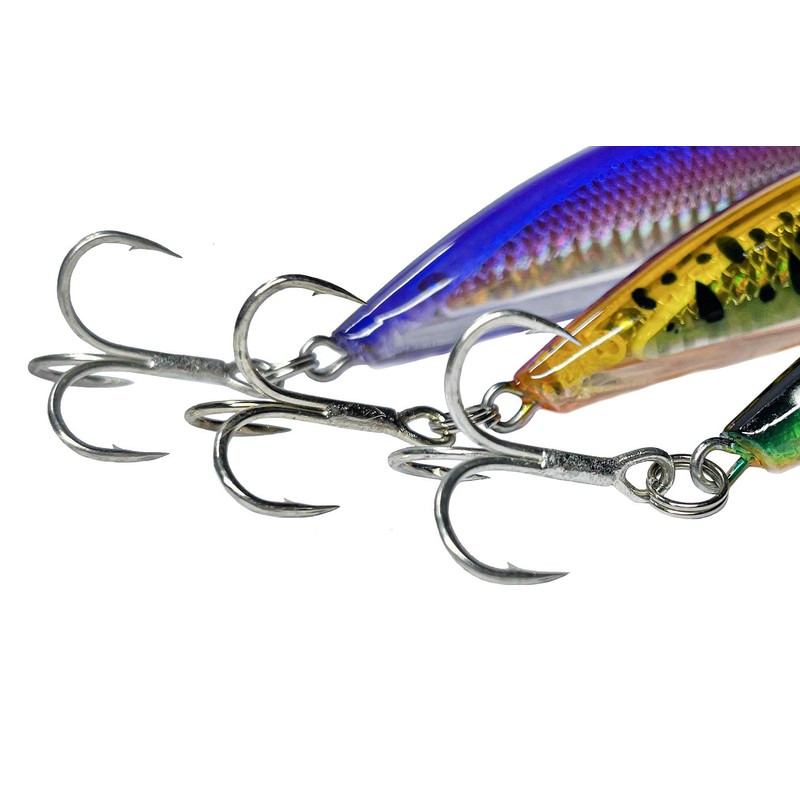 Fishing Lure - Hard Artificial Bait - Minnow/Wobbler Casting Spinning