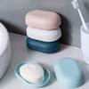 KMOCEPLY Portable Soap Dish Travel Soap Box Soap Container with