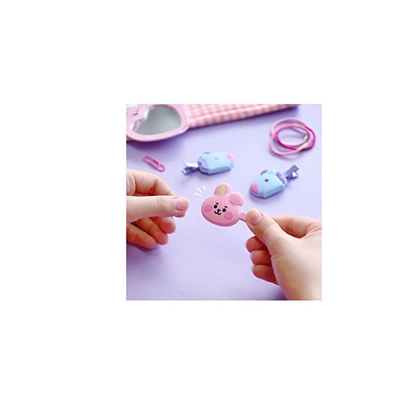 Solomon Shoji BT21 Bangs Clip, HAIR CLIP, Cute Bangs Pin,