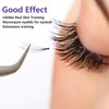 WBCBEC 3 Pairs Replacement Eyelids for Mannequin Head Removable Realistic