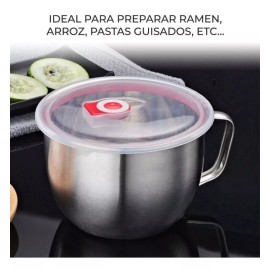 EG 2 Piezas Envase Metálico Sellable Para Conservar Alimentos