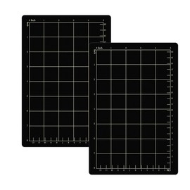 Daiilg 2pcs 9x6 Inch Magnetic Cutting Mat Grid Magnetic Spacers Embossing Machine Die Mat Cutting Magnetic Spacers A