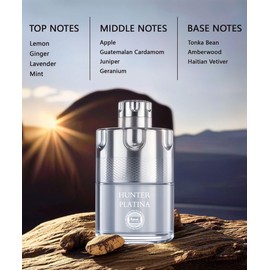 Hybrid & Company Hunter Platina For Men Eau De Parfum Vaporisateur Natural Spray 3.4 Fl Oz