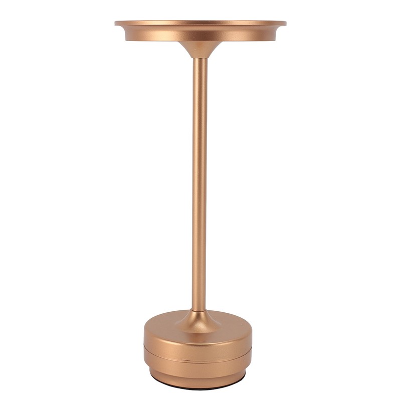 LED Cordless Table Lamp Aluminum Iron 3 Light Source Touch