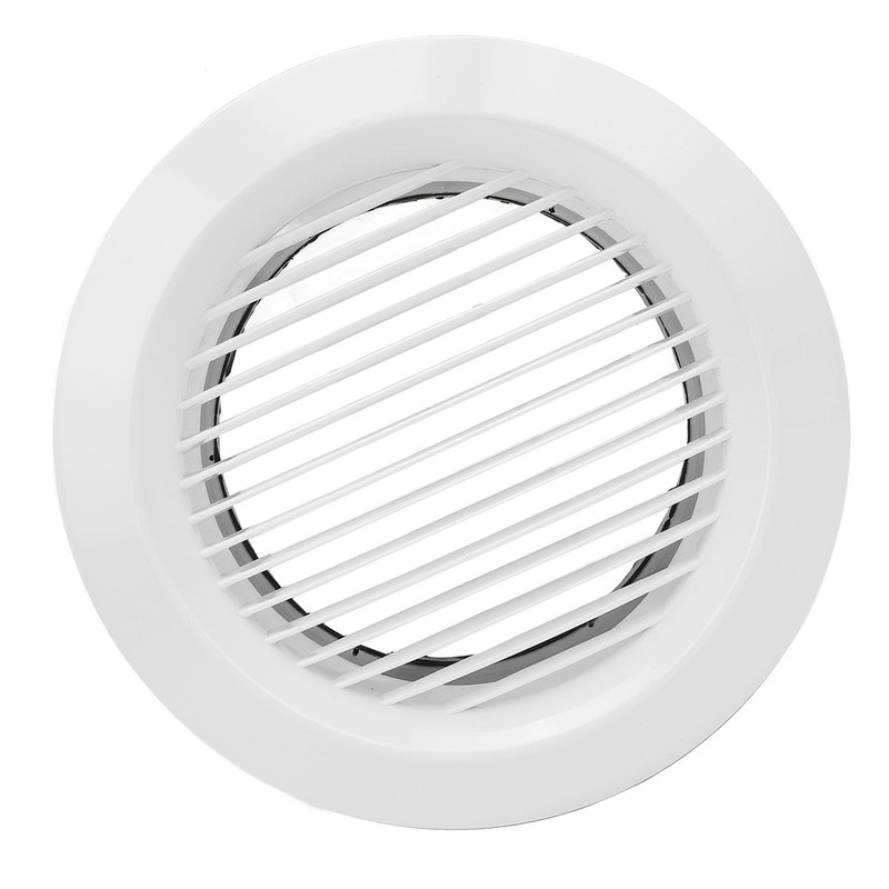 Generic Round Air Vent Louver, 6 Inch Soffit Vents, Plastic