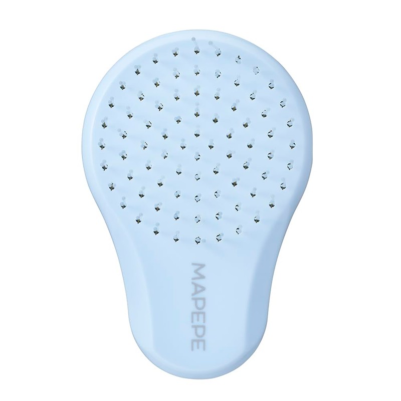Mapepe Detangling Brush [Pocket Size] Milky Blue MAPEPE