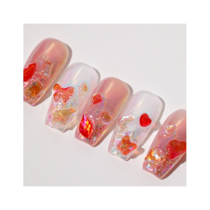 Pochit Fairy Holographic Nail Powder + 30 Parts / 포칫