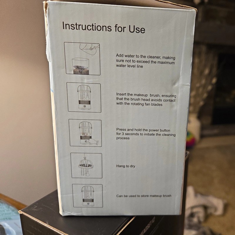 Azang New Makeup Brush Cleaner Machine Portable Electric Automatic By